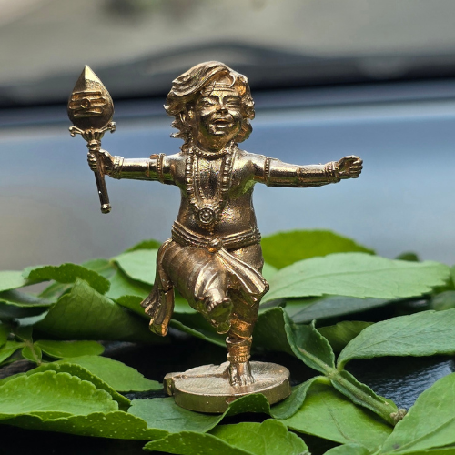 Dancing Panchaloha Murugan Idol