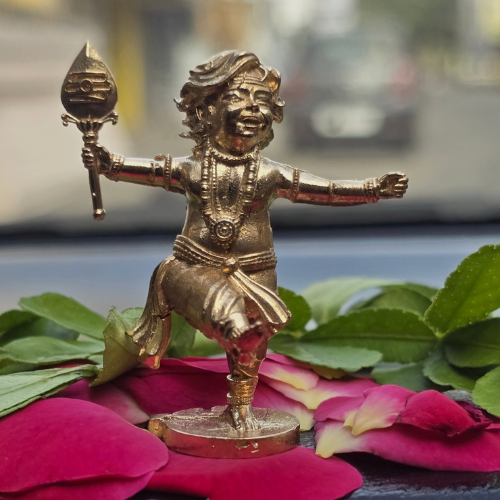 Dancing Panchaloha Murugan Idol