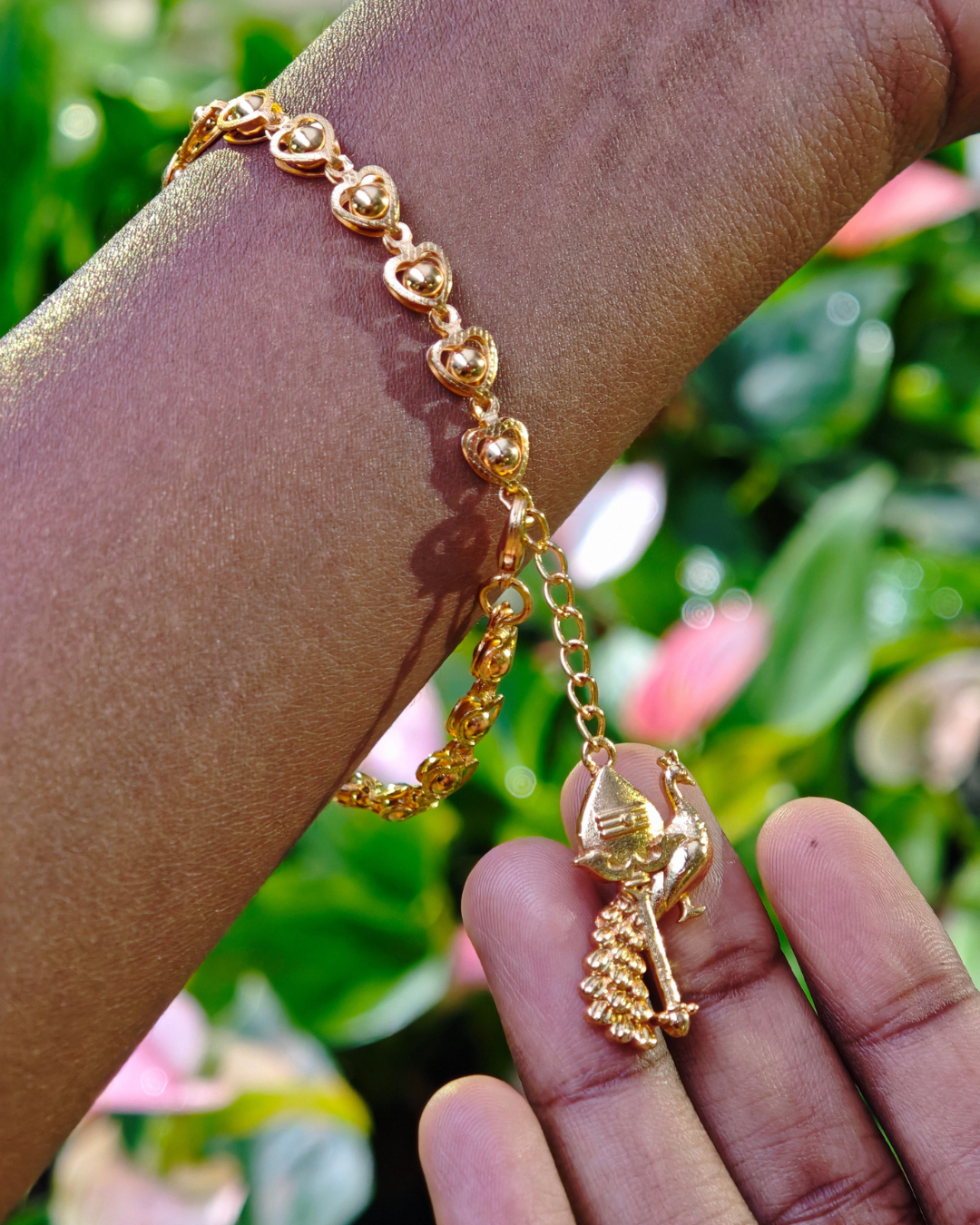 Peacock Vel Bracelet
